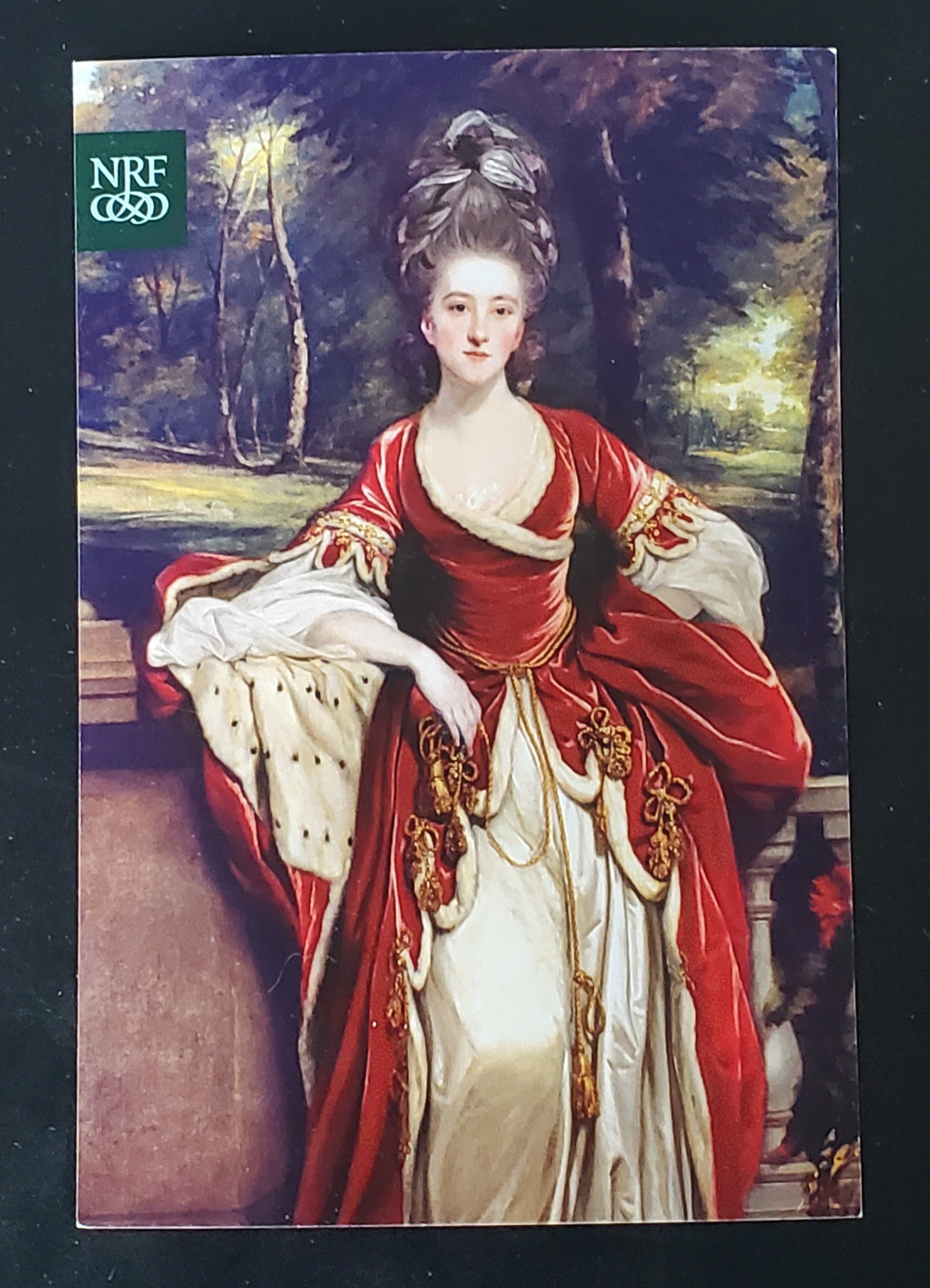 Portrait of Duchess of Marlborough Postcard