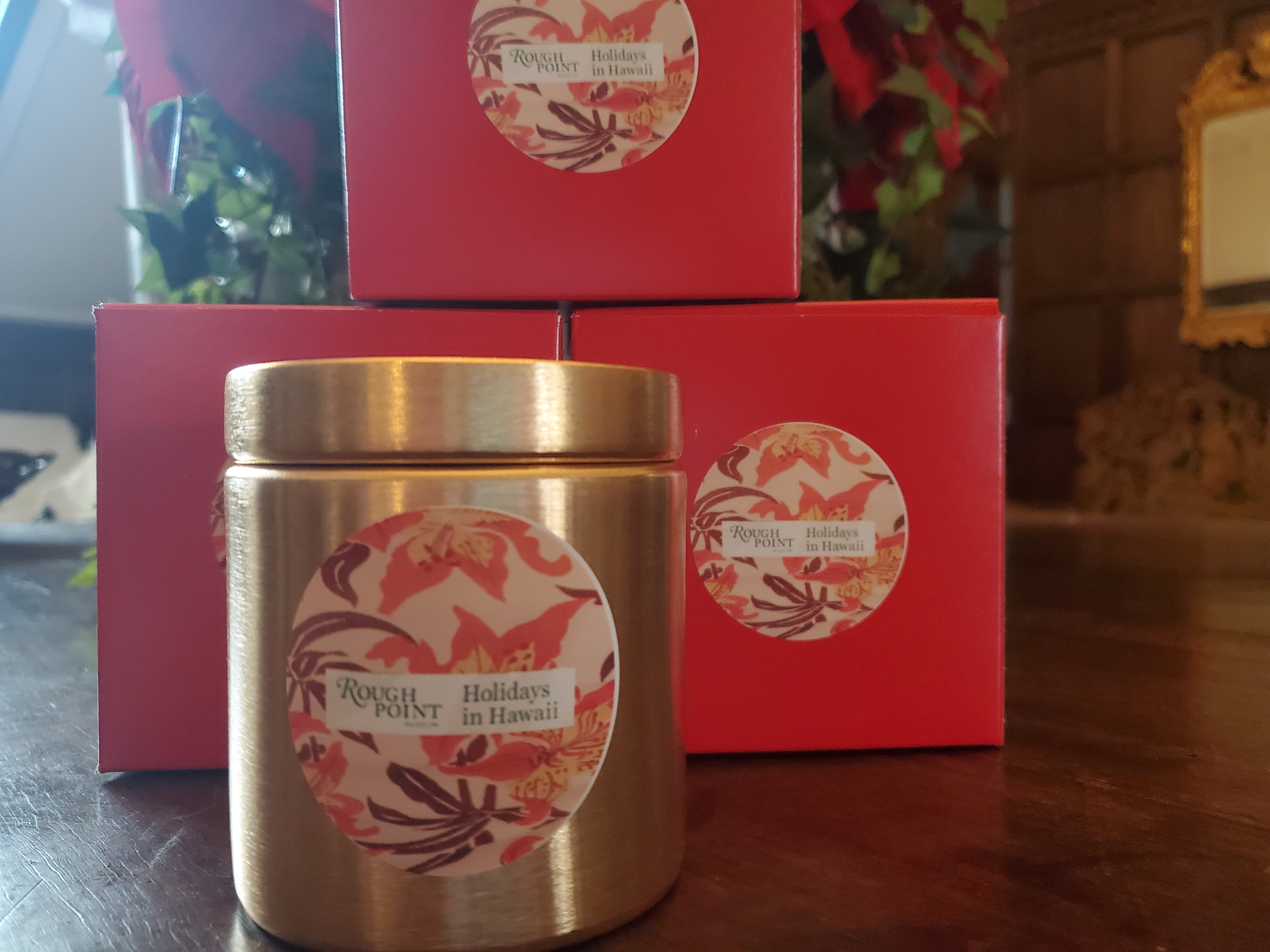 Holidays in Hawaii Hand-Poured Wood Wick Candle