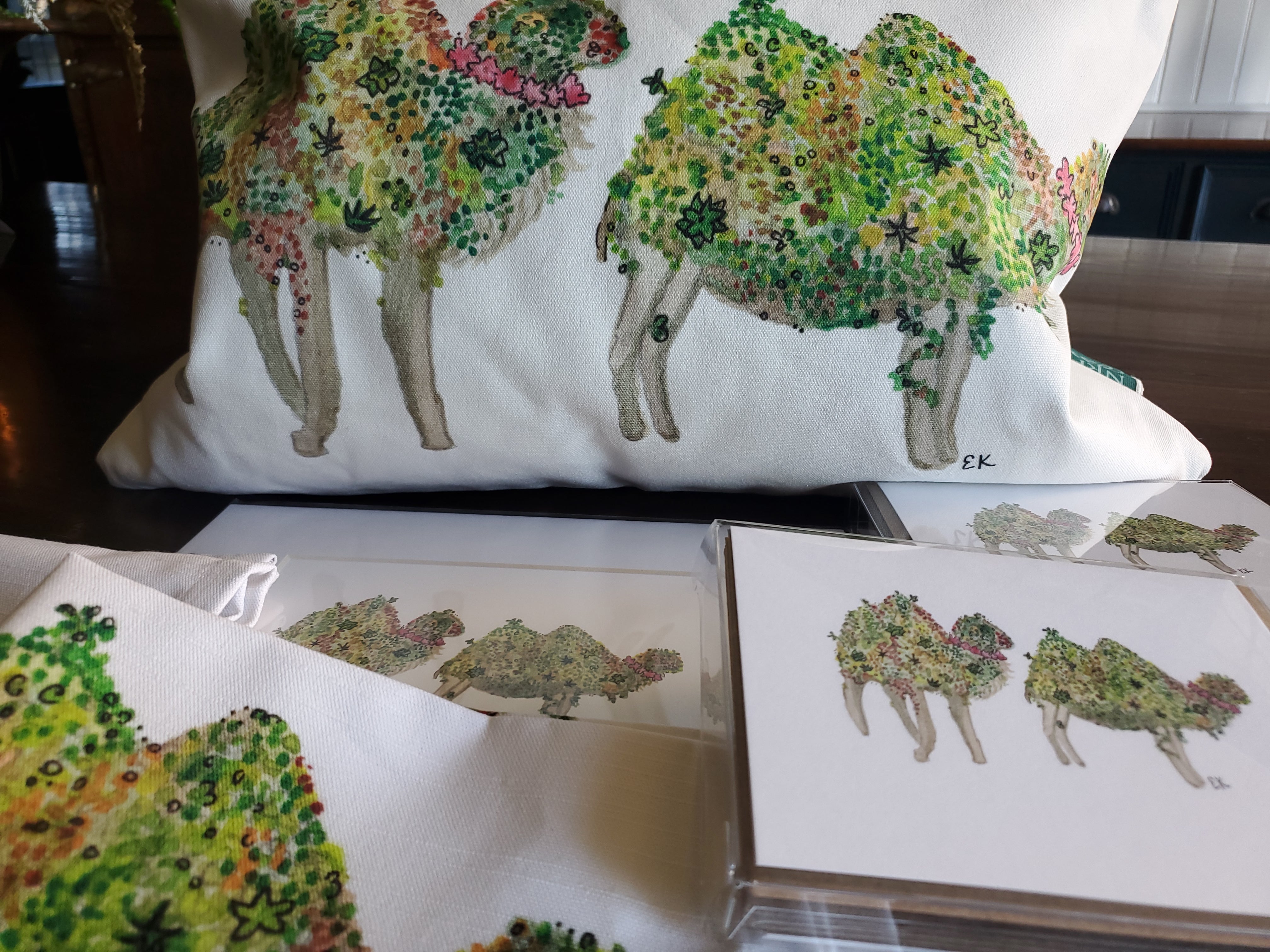 Whimsical Camel Notecards