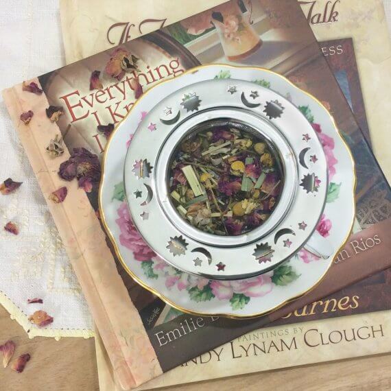 Calm Chamomile Bloom Lavender Rose Herbal Tea